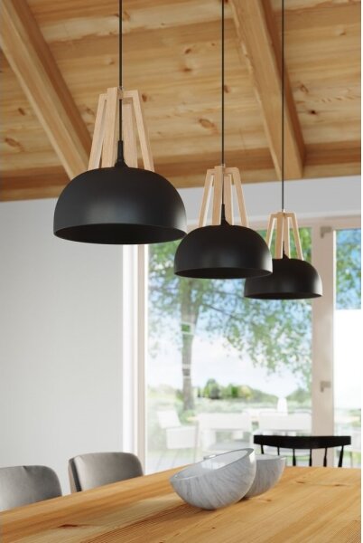 Sollux SL.0390 - Luster na lanku CASCO 1xE27/60W/230V pr. 30 cm