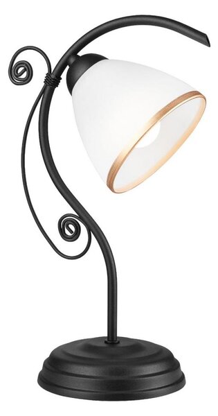Stolná lampa RETRO II 1xE27/60W/230V čierna