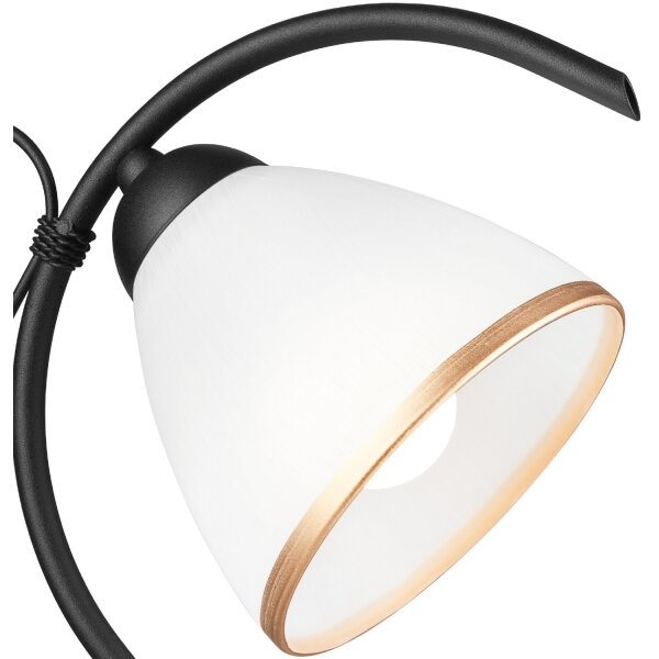 Stolná lampa RETRO II 1xE27/60W/230V čierna
