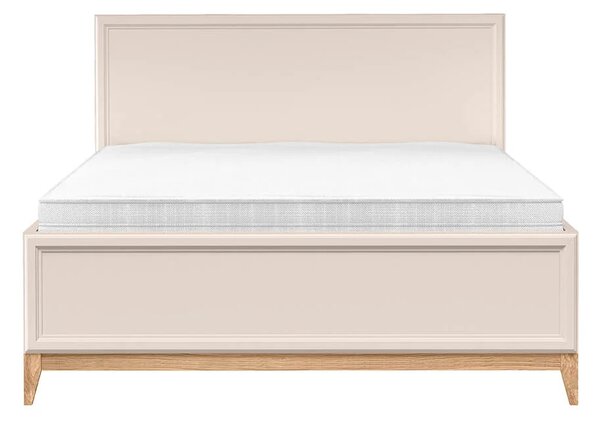 Manželská posteľ s úložným priestorom 160x200 ELLENSBURG - kašmír