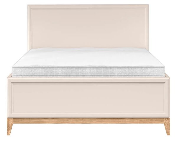 Manželská posteľ s úložným priestorom 140x200 ELLENSBURG - kašmír