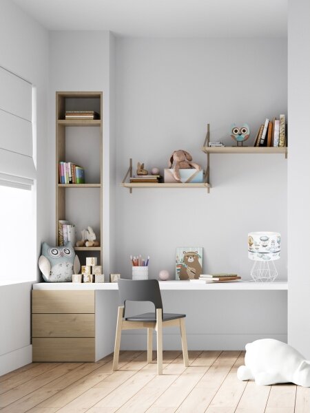 Detská lampička PIKKI 1xE27/60W/230V modrá