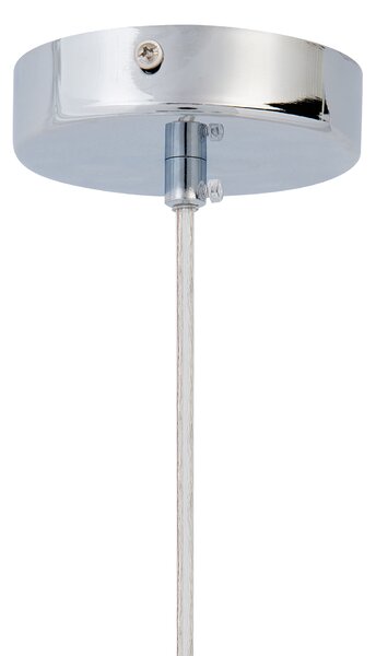 Závesná lampa strieborná sklo reflexná okrúhle tienidlo efekt hviezdice ohňostroj na strop moderný glamour štýl obývačka spálňa