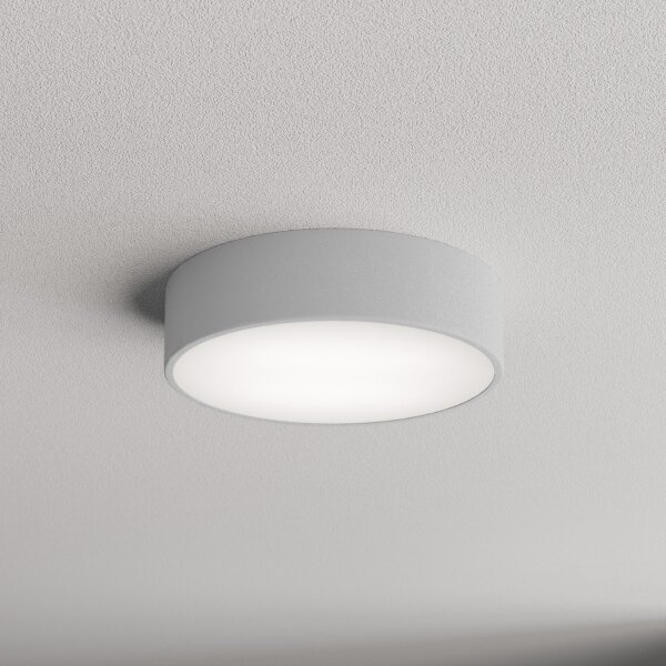 LED Stropné svietidlo CLEO LED/24W/230V 4000K pr. 30 cm šedá