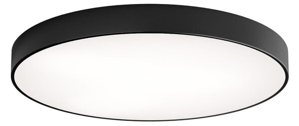 Stropné svietidlo CLEO 6xE27/24W/230V pr. 80 cm čierna