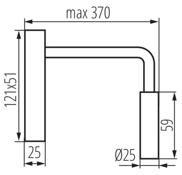 Kanlux 32523 - LED Flexibilná lampička TONIL LED/2,7W/230V biela