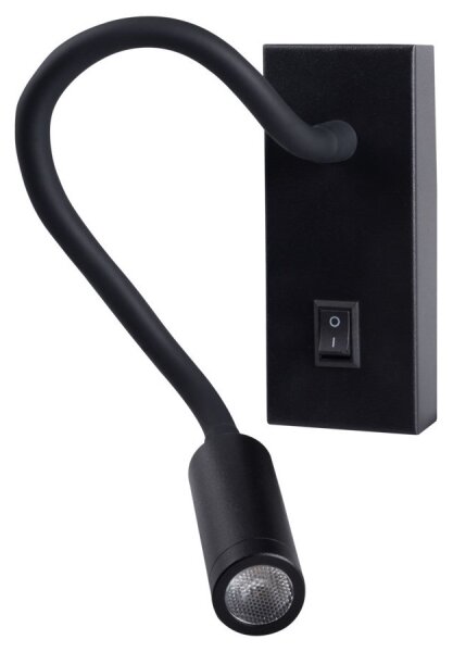 Kanlux 32522 - LED Flexibilná lampička TONIL LED/2,7W/230V čierna