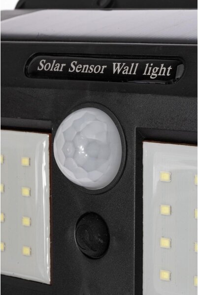 LED solárne nástenné svietidlo so senzorom LED/1,2W/3,7V 1200 mAh IP44