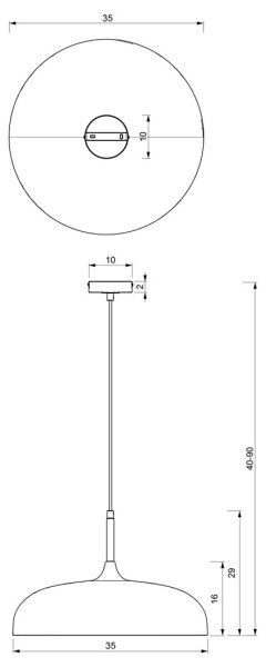 Brilagi - Luster na lanku ABRAHAM 1xE27/60W/230V pr. 35 cm zelená