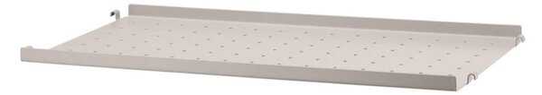String Polica String Metal Shelf Low Edge 58 x 30, beige