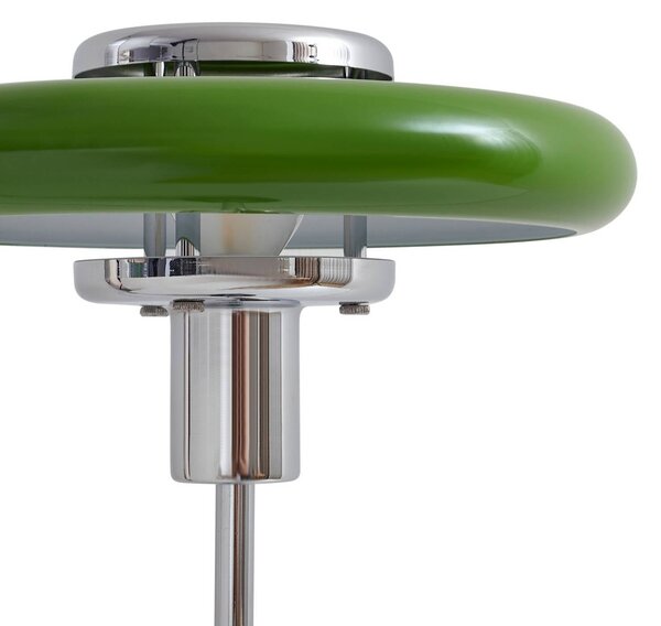 Lindby stolová lampa Branford, retro, zelená, kov/mramor, Zelená, Obývacia izba / jedáleň, kov, Vintage, Stojacie svietidlo