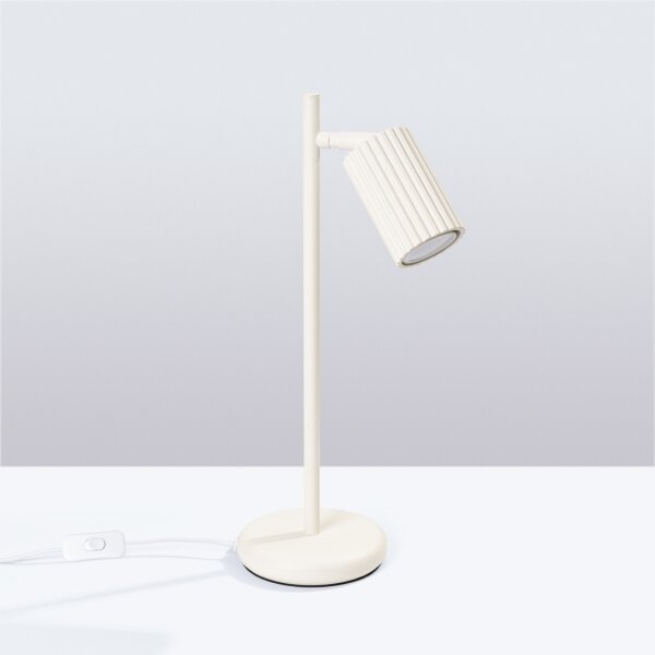 Brilagi - LED stolová lampa CRESTO 1xGU10/10W/230V krémová