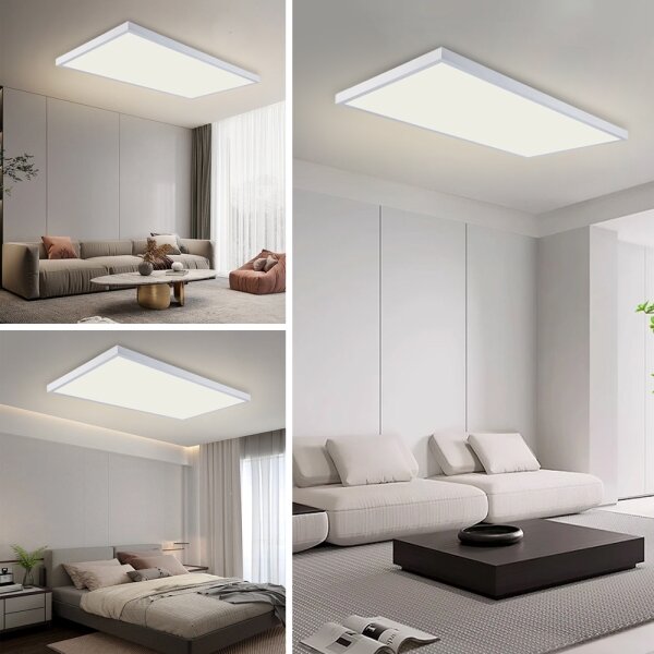 Brilagi - LED Kúpeľňové stropné svietidlo FRAME LED/96W/230V 120x60 cm IP44 biele