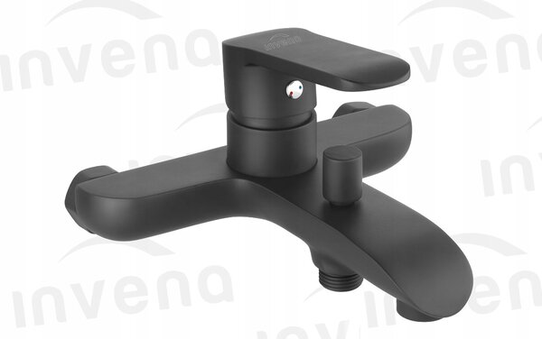 Invena Siros, vaňová batéria, čierna matná, INV-BW-90-004-A