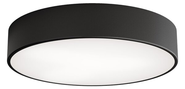 Kúpeľňové stropné svietidlo CLEO 3xE27/24W/230V pr. 40 cm čierna IP54
