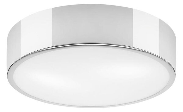 Stropné svietidlo DANTE 2xE27/60W/230V pr. 36 cm lesklý chróm