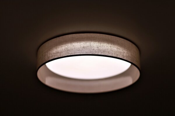 Duolla - LED Stropné svietidlo ROLLER LED/24W/230V svetlo pr. 45 cm šedá