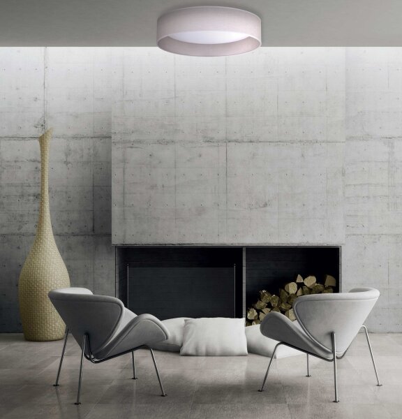 Duolla - LED Stropné svietidlo ROLLER LED/24W/230V svetlo pr. 45 cm šedá