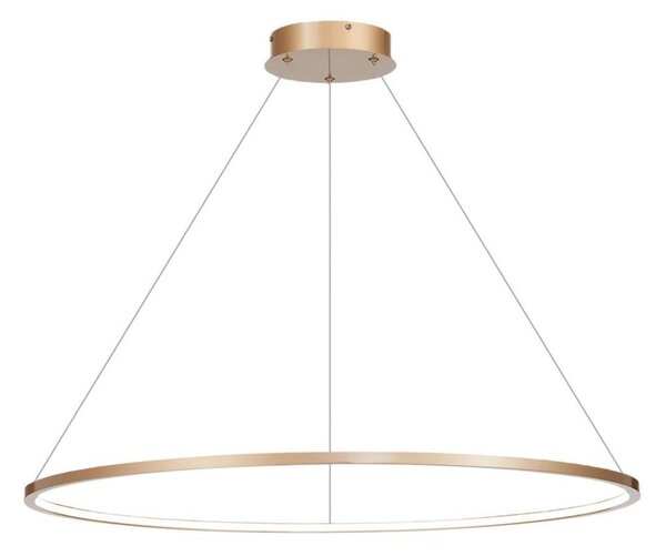 LED Luster na lanku SATURNO LED/57W/230V pr. 100 cm IP44 zlatá