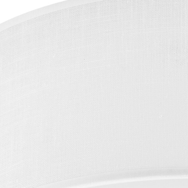 Stropné svietidlo SIRJA 1xE27/60W/230V pr. 35 cm biela