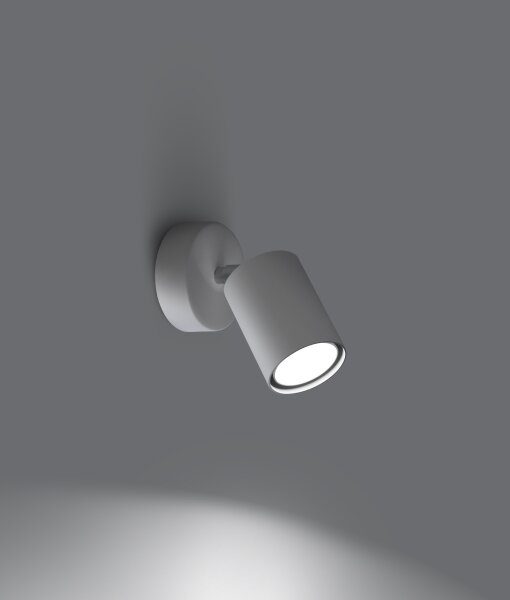Sollux SL.1123 - Nástenné bodové svietidlo LEMMI 1xGU10/40W/230V biela