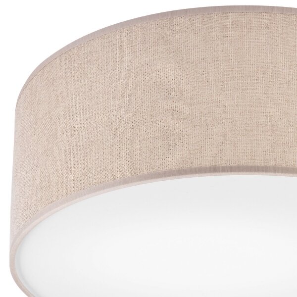 Stropné svietidlo MONTE 1xE27/60W/230V, priemer 35 cm, hnedé
