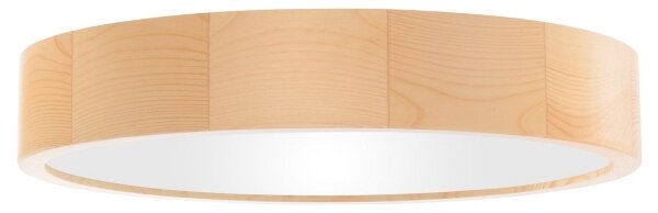 Kúpeľňové stropné svietidlo CLEO 4xE27/24W/230V IP54 pr. 47,5 cm borovica