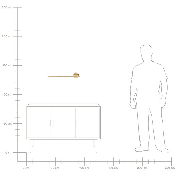 Obrazové a zrkadlové LED svietidlo zlaté kovové 56 cm spálňa obývacia izba kúpeľňa zrkadlová lampa moderný glamour dizajn