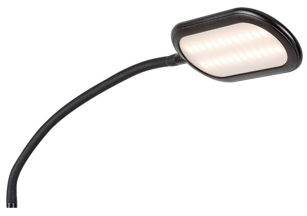 Rabalux 74009 - LED Stmievateľná dotyková stojacia lampa ADELMO LED/10W/230V čierna