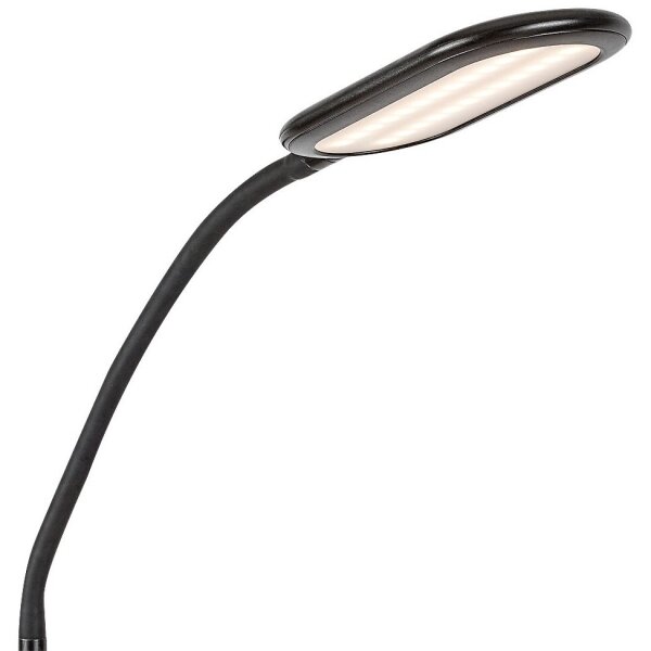 Rabalux 74009 - LED Stmievateľná dotyková stojacia lampa ADELMO LED/10W/230V čierna