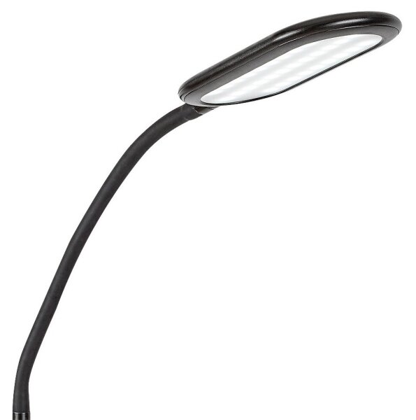 Rabalux 74009 - LED Stmievateľná dotyková stojacia lampa ADELMO LED/10W/230V čierna
