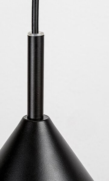 Rabalux 72007 - Luster na lanku JAROD 1xE27/40W/230V čierna