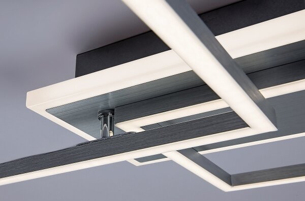 Rabalux 71014 - LED Stropné svietidlo ATHELSTAN LED/40W/230V 4000K matný chróm