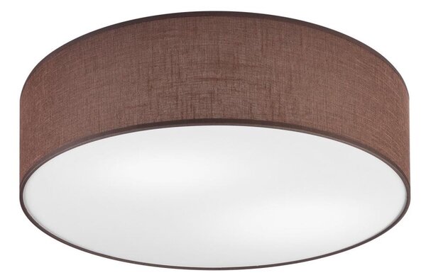 Stropné svietidlo SIRJA DOUBLE 4xE27/15W/230V pr. 45 cm hnedá