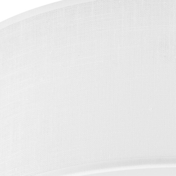 Stropné svietidlo SIRJA DOUBLE 2xE27/15W/230V pr. 35 cm biela