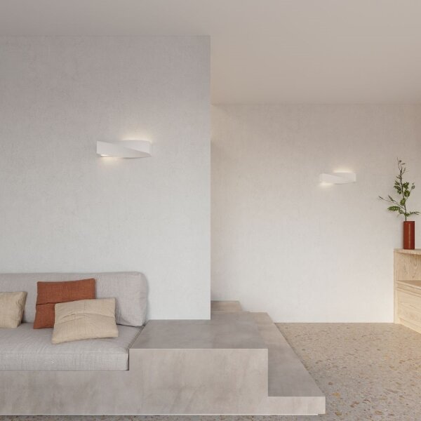 Brilagi - LED Nástenné svietidlo KERRY 1xE27/7,5W/230V keramika/biela