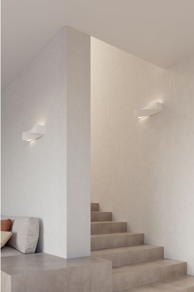 Brilagi - LED Nástenné svietidlo KERRY 1xE27/7,5W/230V keramika/biela