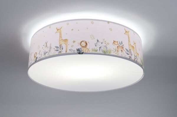Detské stropné svietidlo SWEET DREAMS 2xE27/60W/230V pr. 40 cm