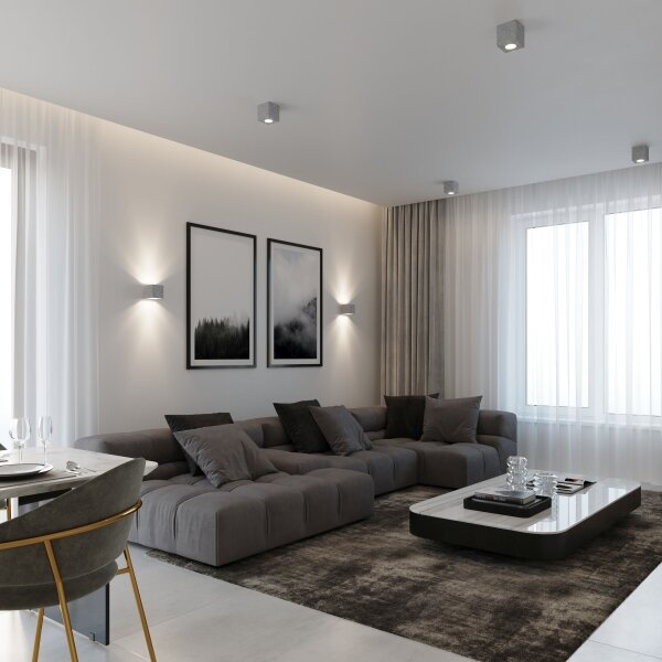 Brilagi - LED Nástenné svietidlo MURO 1xG9/3,5W/230V betón