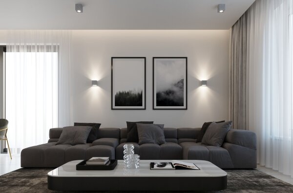 Brilagi - LED Nástenné svietidlo MURO 1xG9/3,5W/230V betón