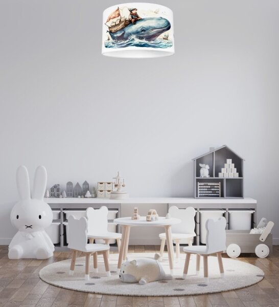 Detské stropné svietidlo OCEAN 1xE27/60W/230V
