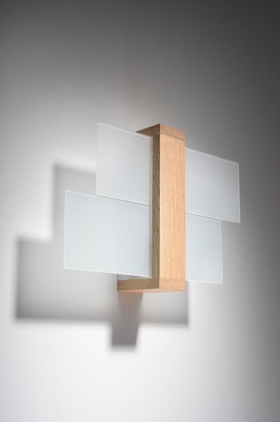 Brilagi - LED Nástenné svietidlo HERA 1xE27/7,5W/230V drevo
