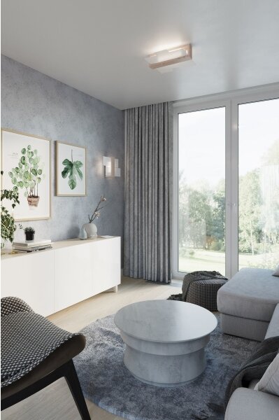 Brilagi - LED Nástenné svietidlo HERA 1xE27/7,5W/230V drevo