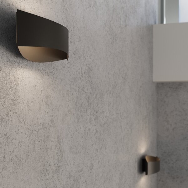 Sollux SL.1189 - Nástenné svietidlo TONI 1xG9/8W/230V čierne