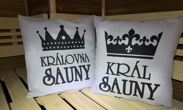 Saunaproject Polštář do sauny Král Sauny