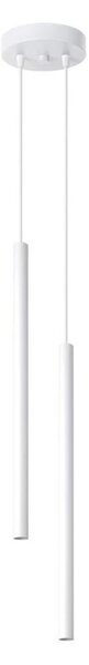 Sollux SL.1303 - Luster na lanku PASTELO 2xG9/8W/230V biela