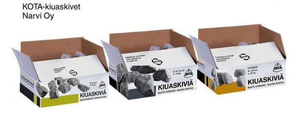 Narvi lávové kamene do sauny 10-15cm
