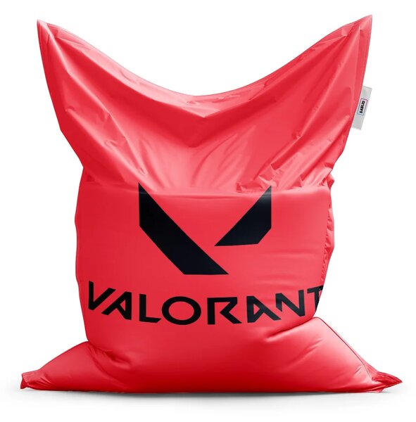Sablio Sedací vak Classic VALORANT Red - 150x100 cm