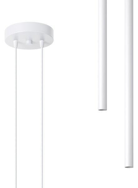 Sollux SL.1303 - Luster na lanku PASTELO 2xG9/8W/230V biela