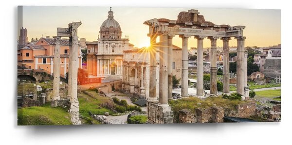 Sablio Obraz Rím Forum Romanum - 110x50 cm